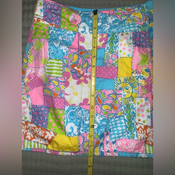 LILLY PULITZER GEORGIE SKIRT LOCO PATCH. Size 0. EUC - Picture 4 of 13